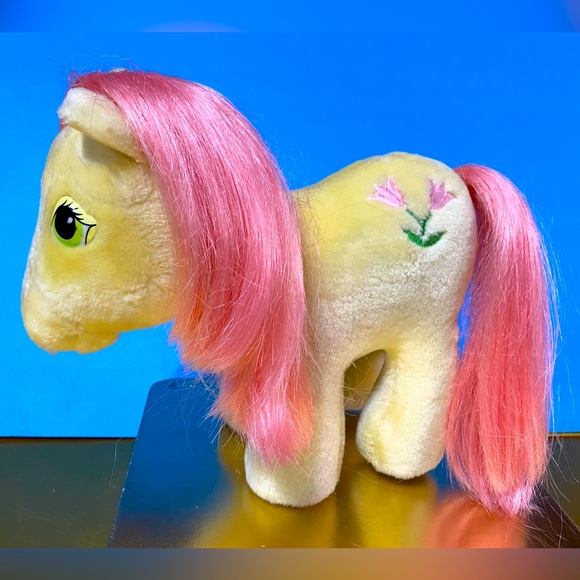 MY LITTLE PONY G1 VTG 1984 ORIGINAL HASBRO SOFTIES POSEY PONY COLLECTIBLE PLUSH - Picture 2 of 16